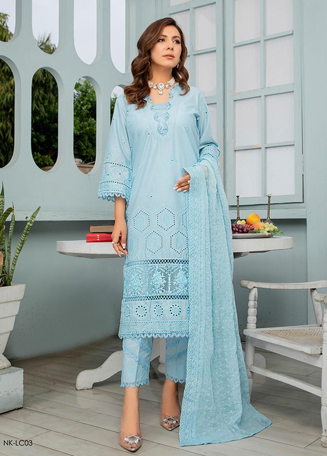 Noorma Kaamal Festive Lawn`23 D#03