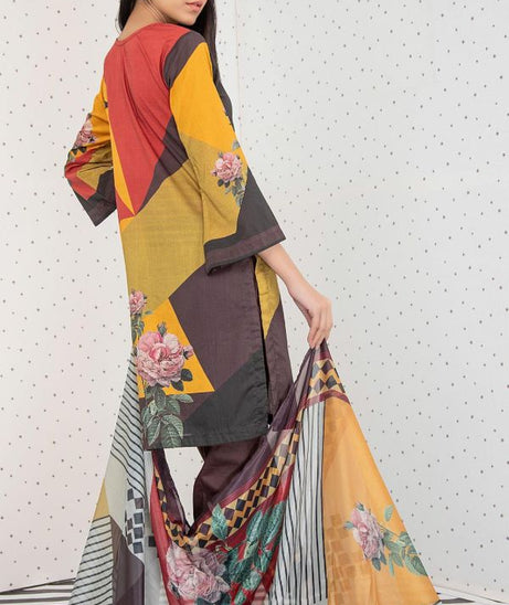 Orchid Print lawn`21 D#1