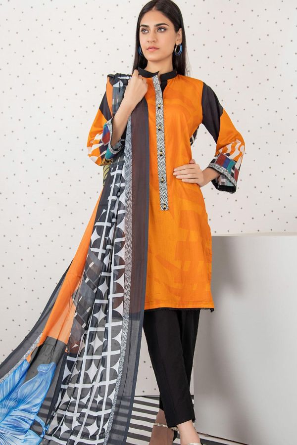Orchid Print lawn`21 D#6