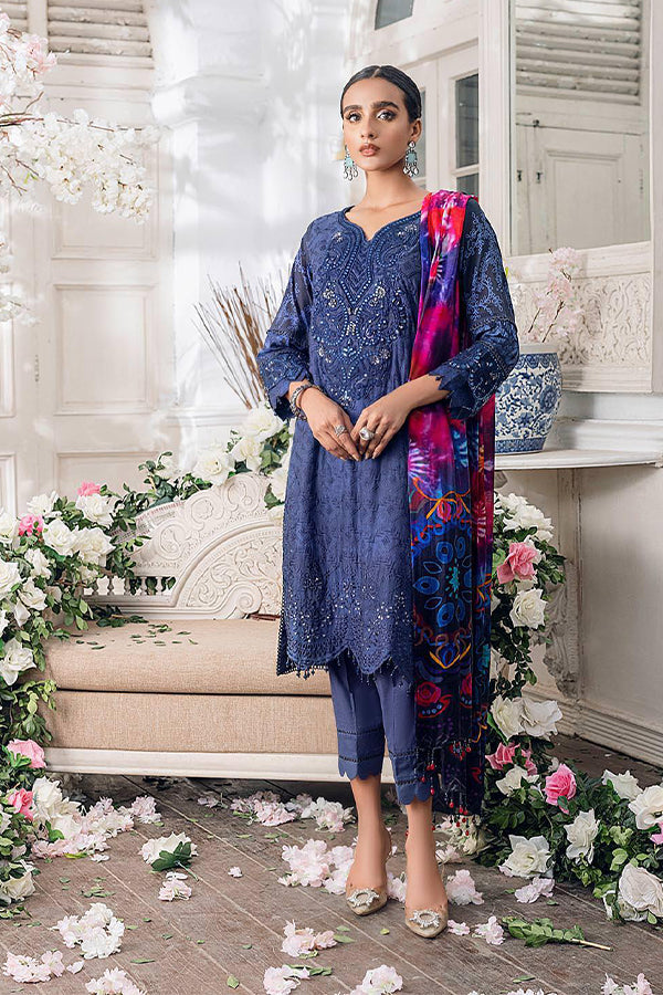 Al Zohaib Parizeh Premium Chikankari`21 D#02