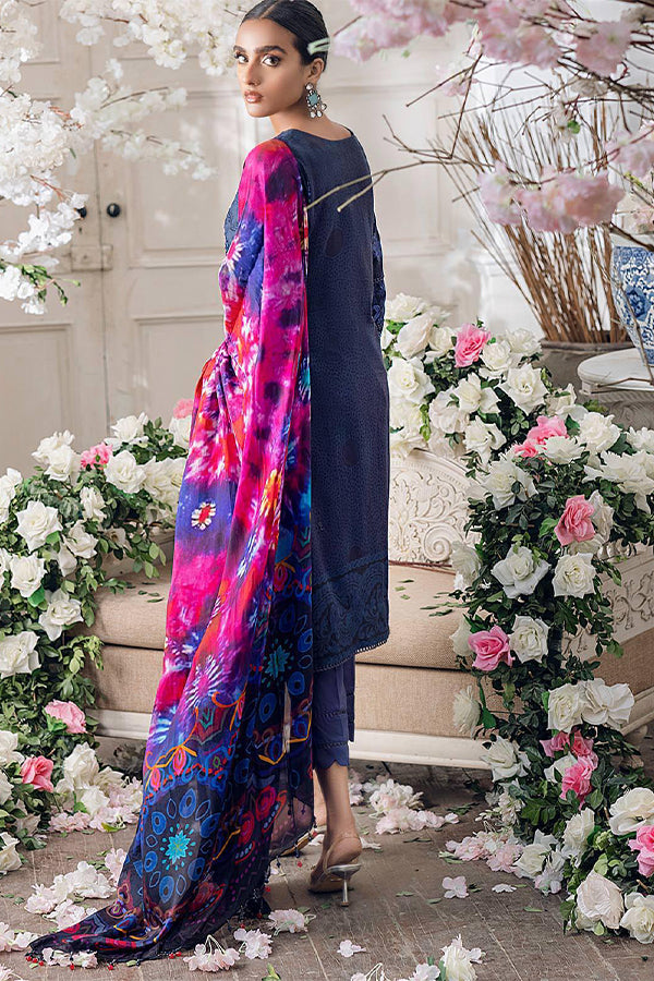 Al Zohaib Parizeh Premium Chikankari`21 D#02