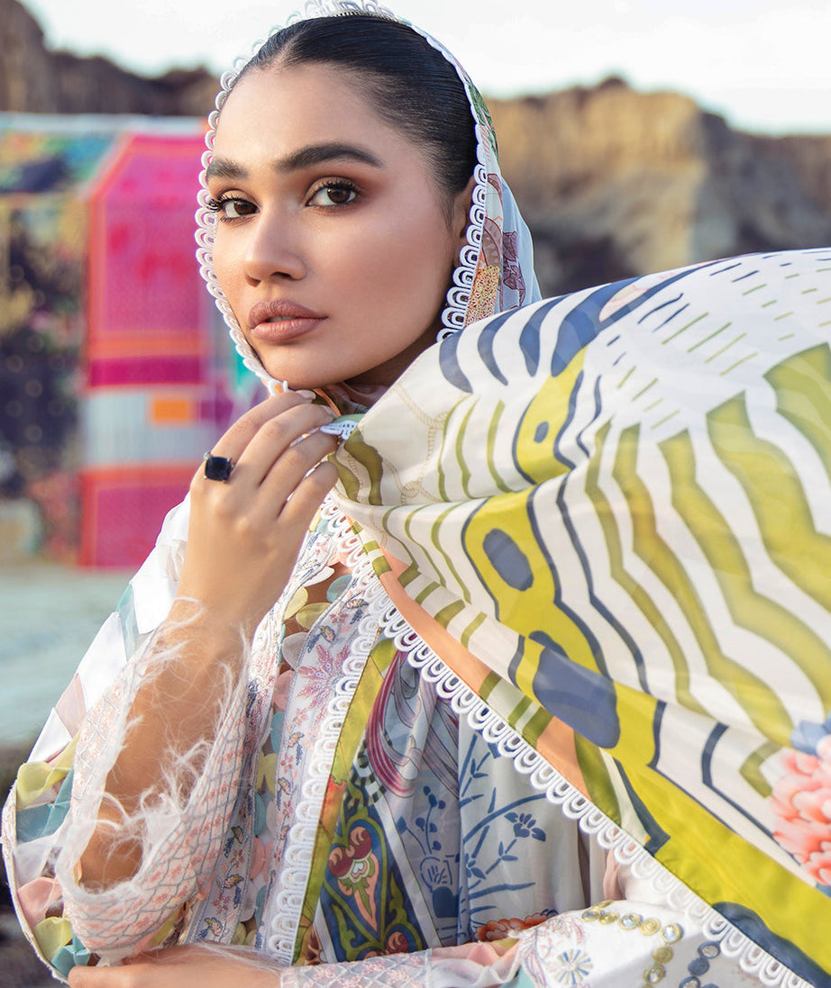 Faixa Faisal By Ittehad Luxury Lawn'22 LL#15 POONAM
