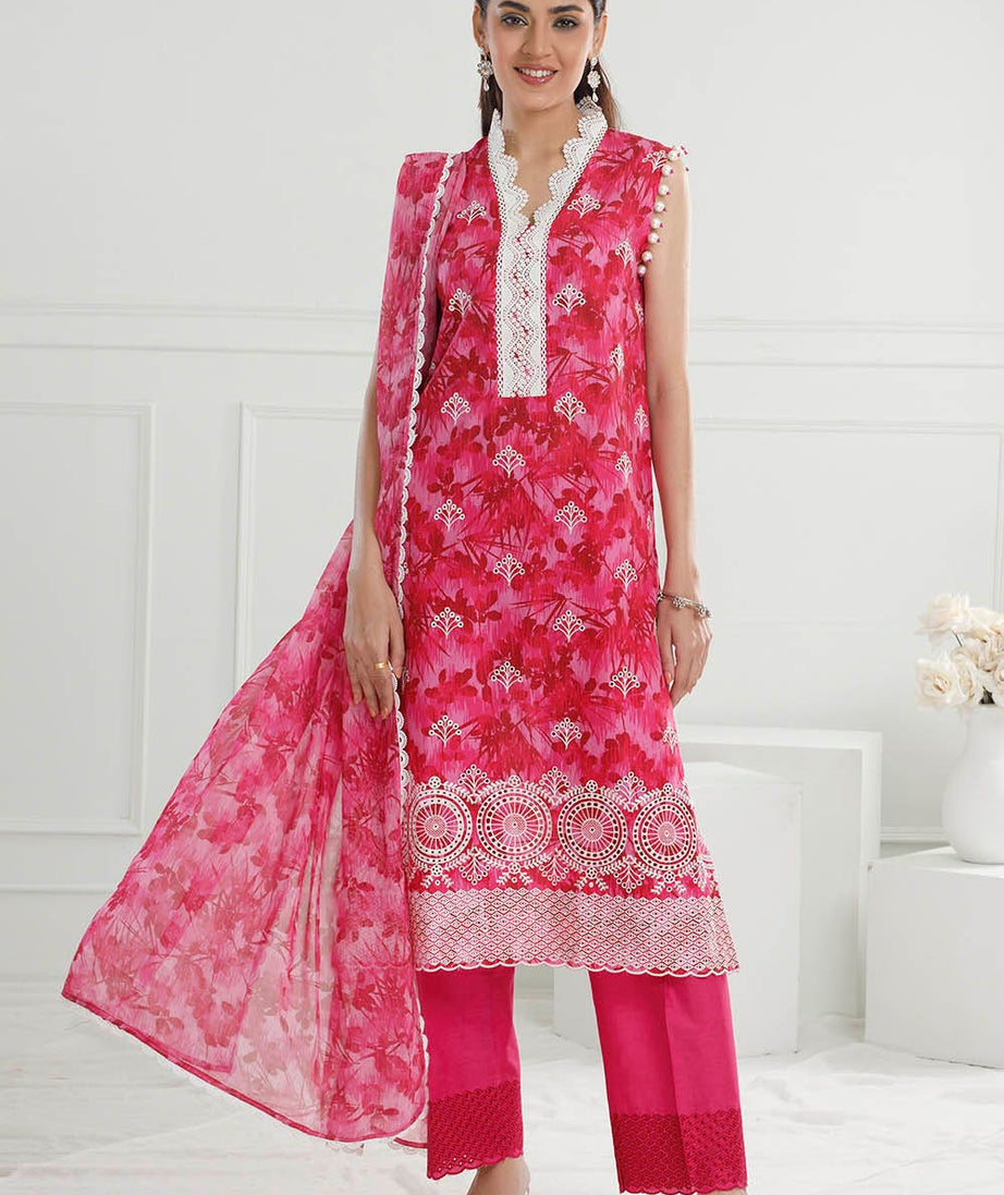 Gul Ahmed Summer Lawn'25 PR#52004-A