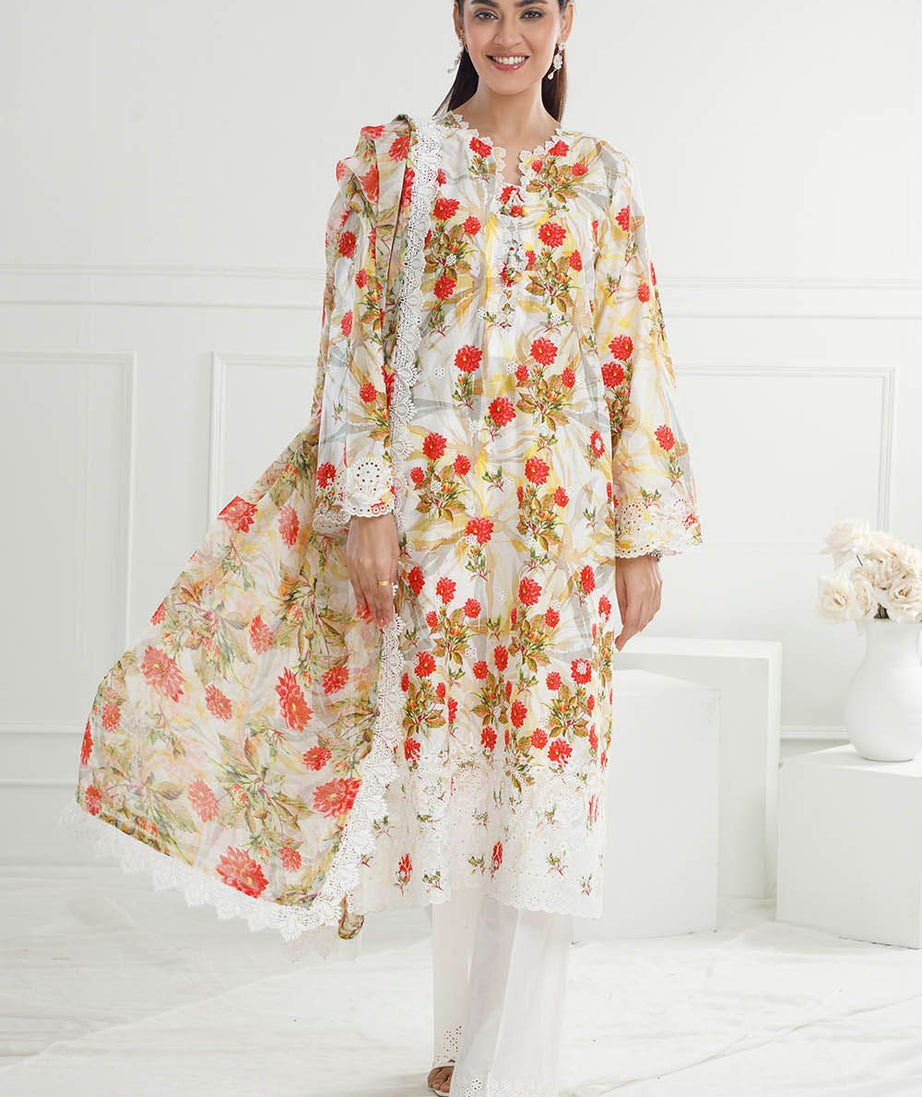 Gul Ahmed Summer Lawn'25 PR#52006-A