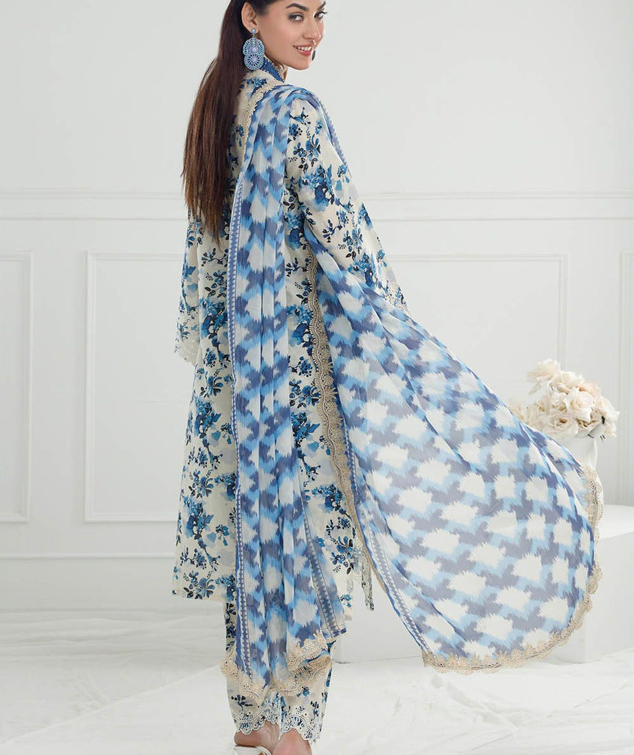 Gul Ahmed Summer Lawn'25 PR#52008-A