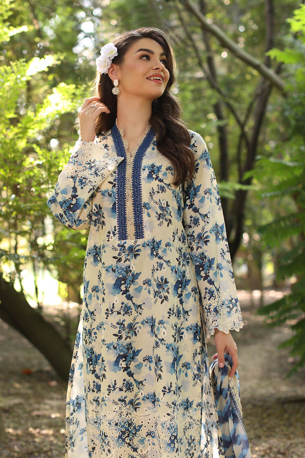 Gul Ahmed Summer Lawn'25 PR#52008-A