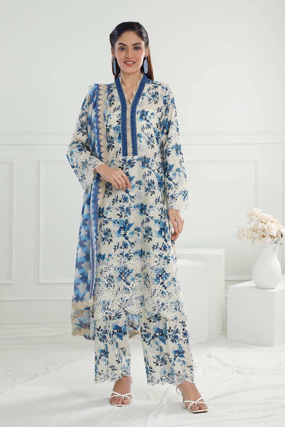 Gul Ahmed Summer Lawn'25 PR#52008-A