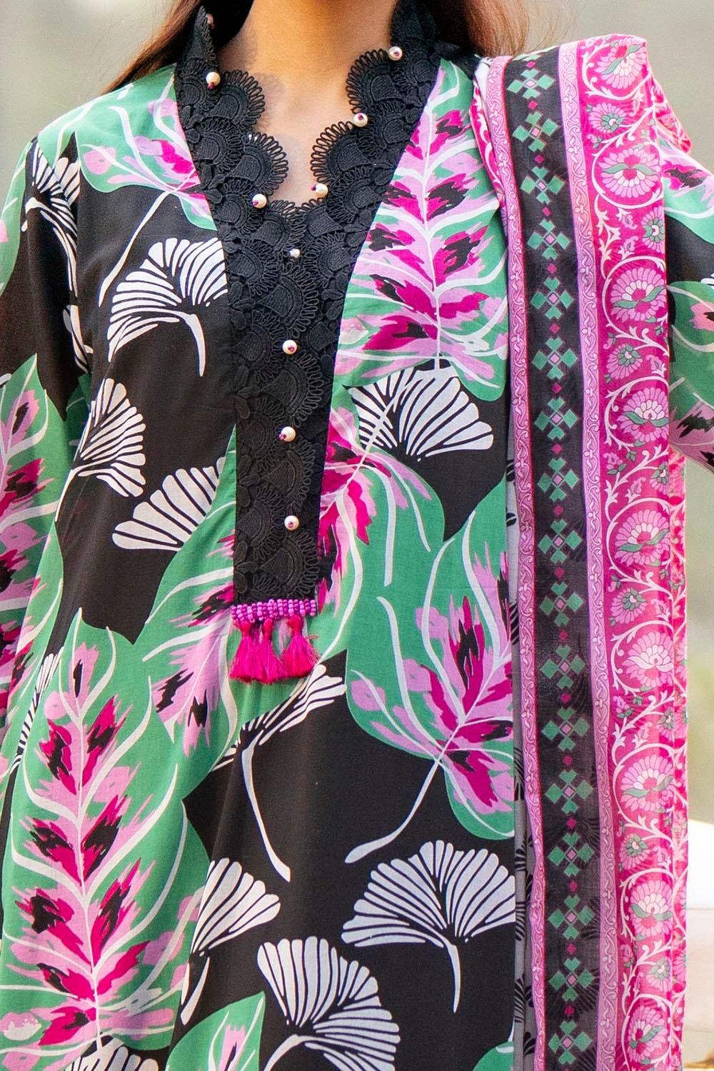 Gul Ahmed Summer Lawn'25 CL# 52478A