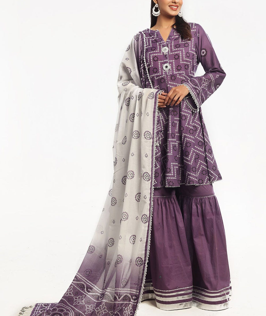 Gul Ahmed Summer Lawn'25 CL# 52170B