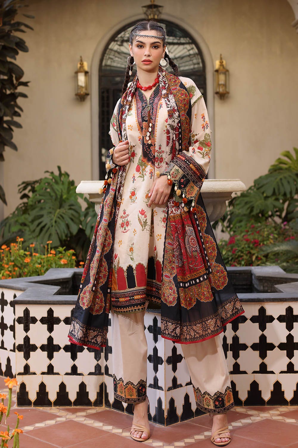 Gul Ahmed Summer Lawn'25 CL#52390