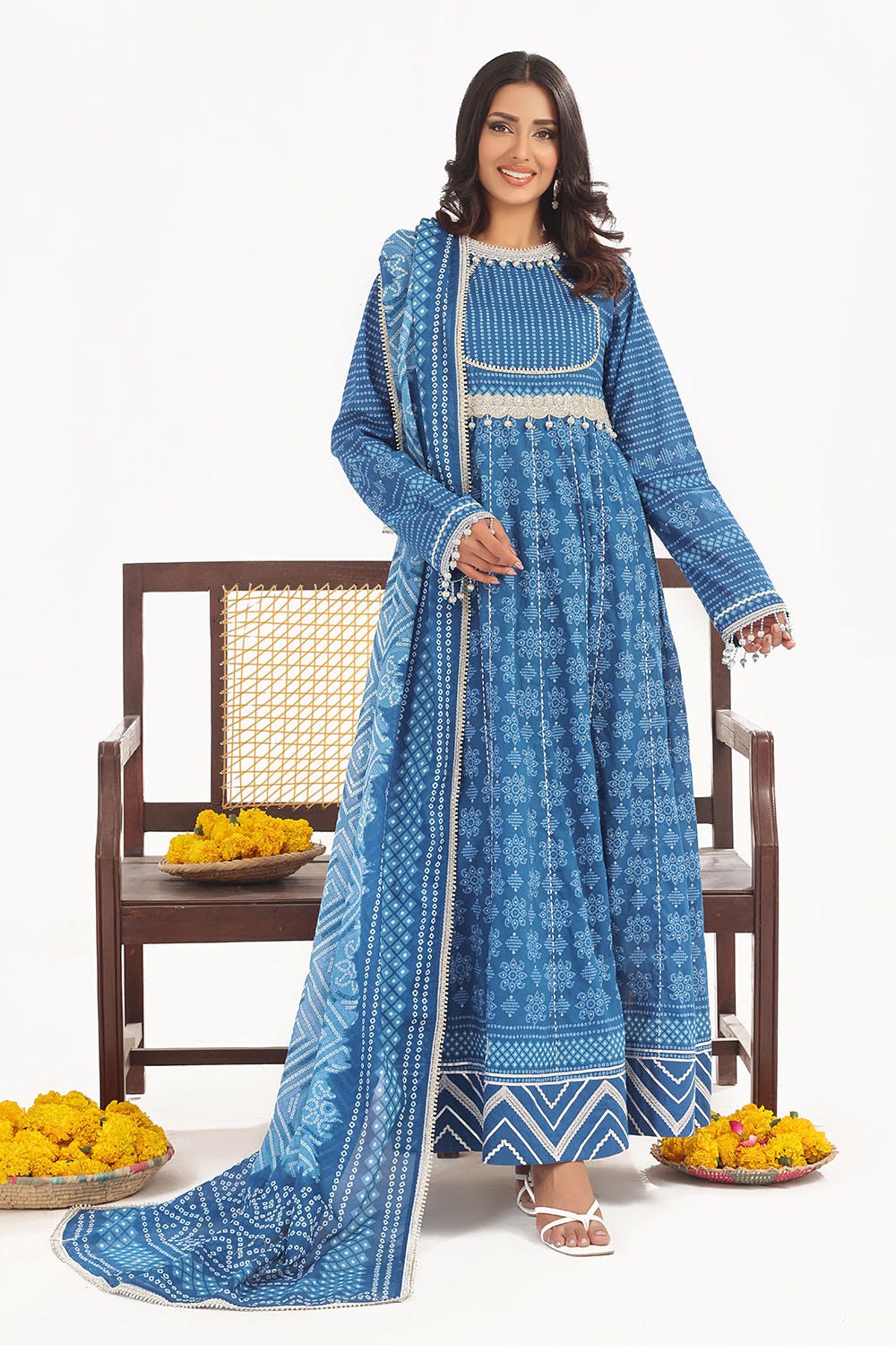 Gul Ahmed Summer Lawn'25 CL# 52412B