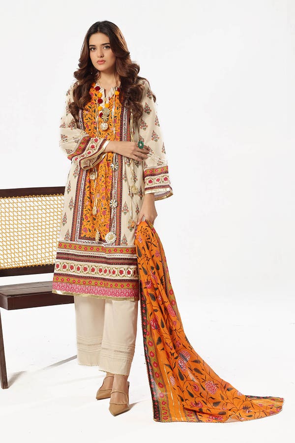 Gul Ahmed Summer Lawn'25 CL# 52503A