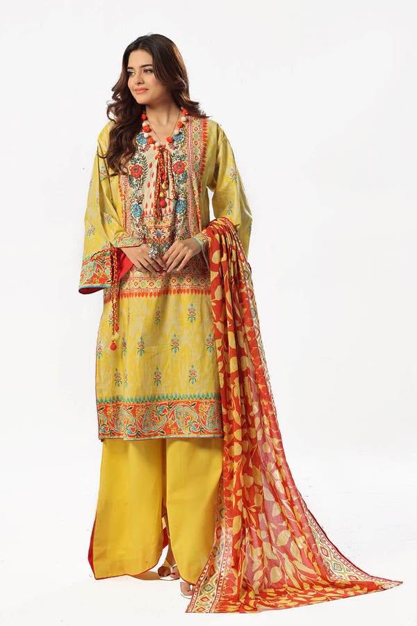 Gul Ahmed Summer Lawn'25 CL#52507