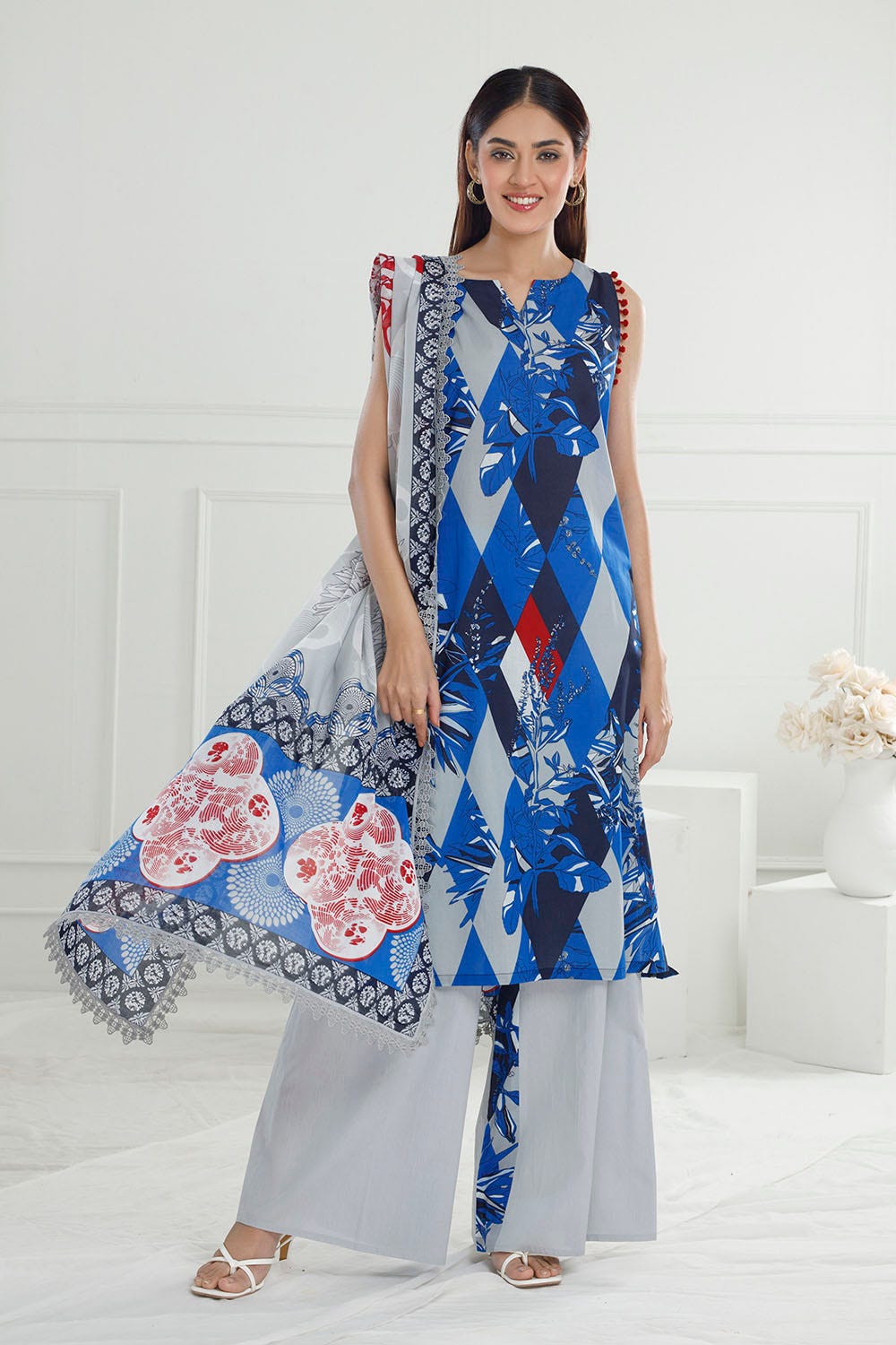 Gul Ahmed Summer Lawn'25 CL#52429