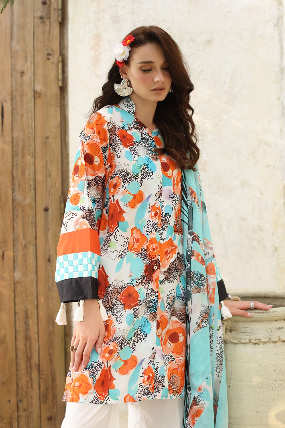 Gul Ahmed Summer Lawn'25 CL#52563