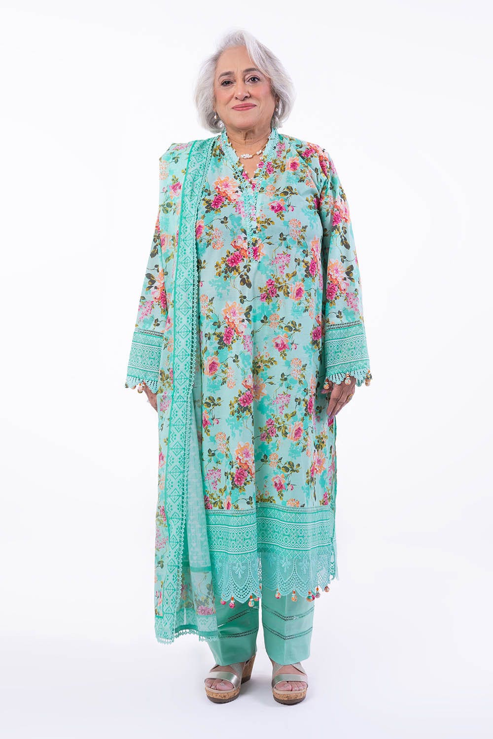 Gul Ahmed Summer Lawn'25 CL#52198