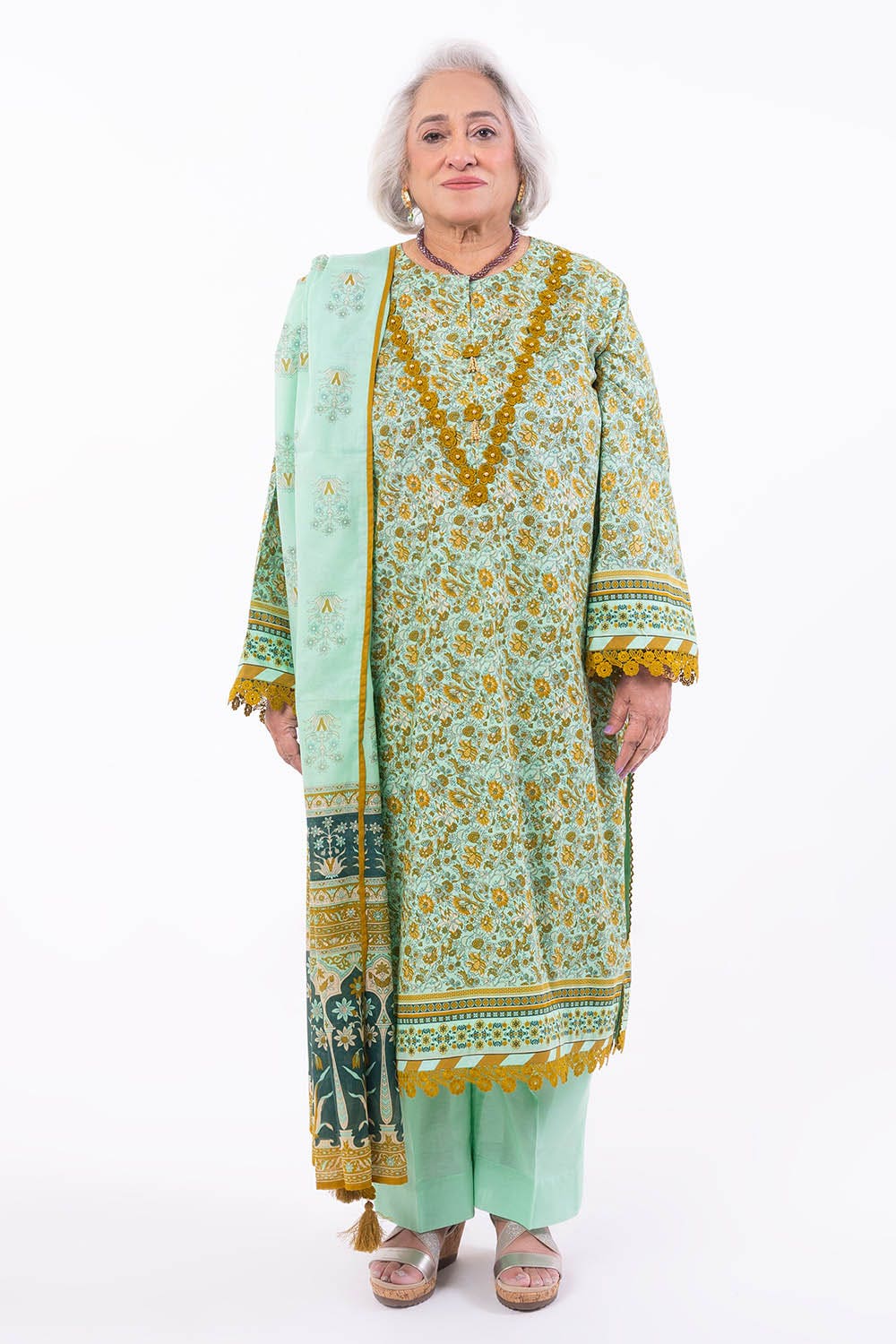 Gul Ahmed Summer Lawn'25 CL#52372-B