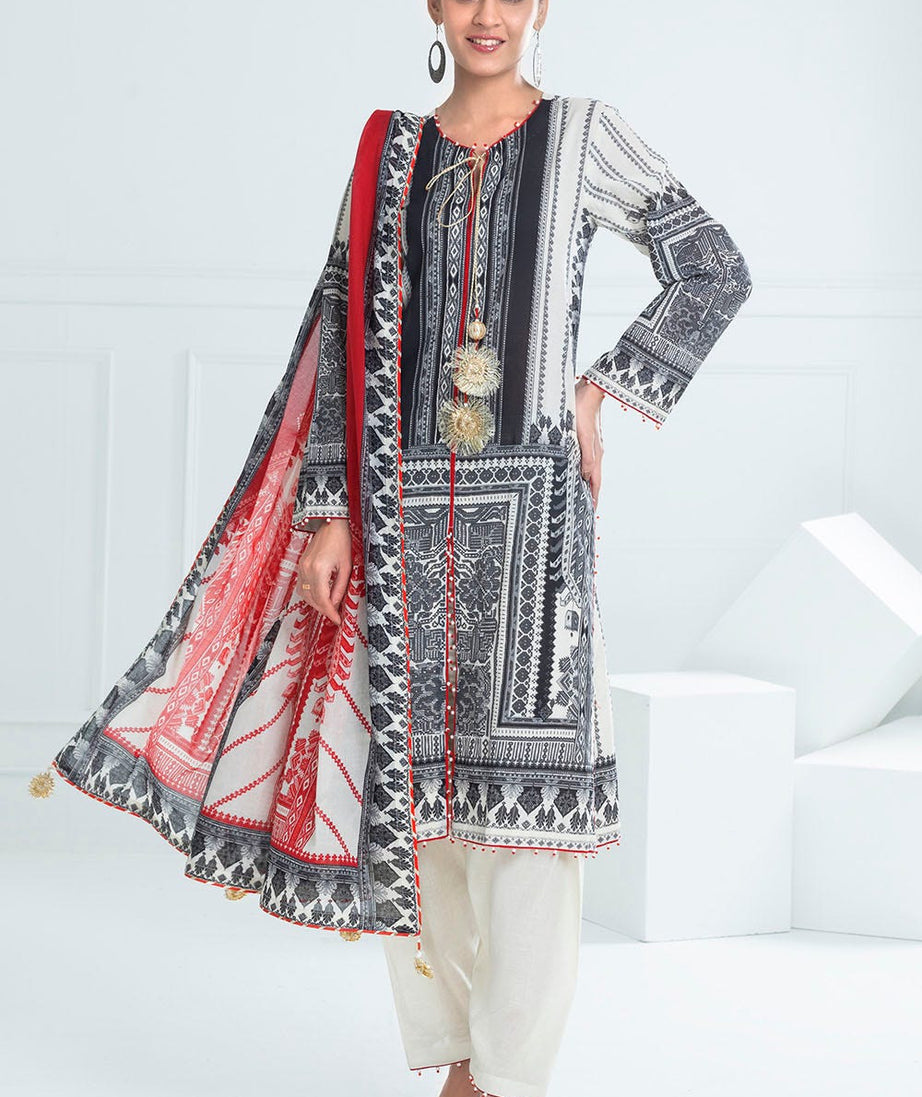 Gul Ahmed Summer Lawn'25 CL#52079-A