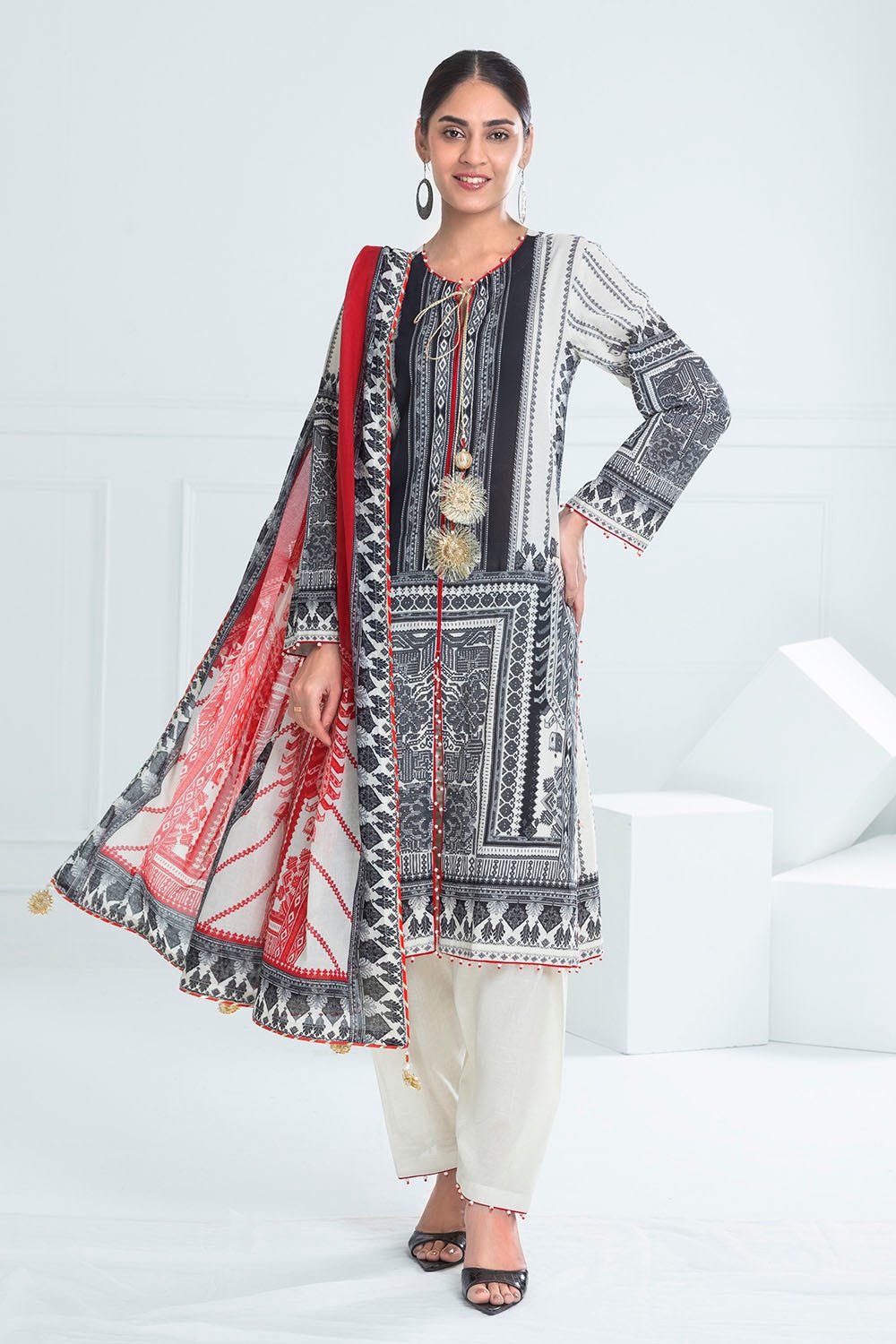 Gul Ahmed Summer Lawn'25 CL#52079-A