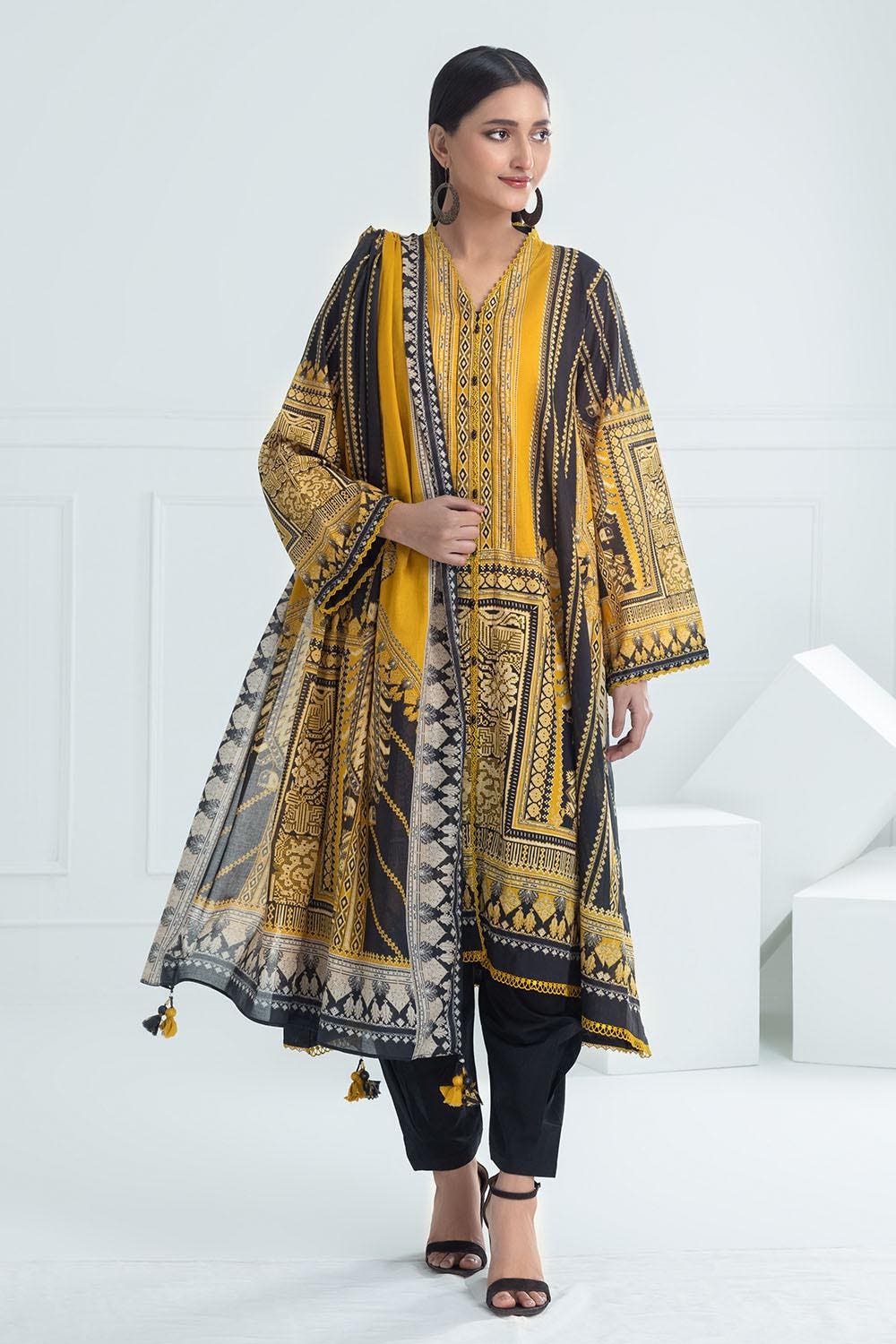 Gul Ahmed Summer Lawn'25 CL#52079-B