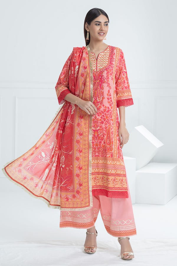 Gul Ahmed Summer Lawn'25 CL#52090