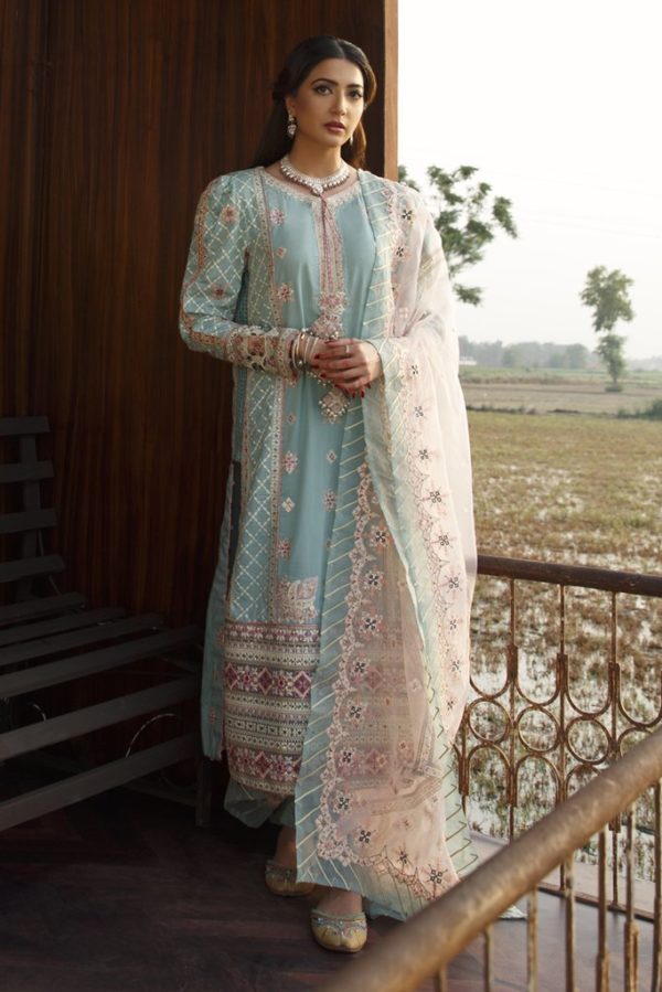 Qalamkar Festive Lawn`21 FX#09