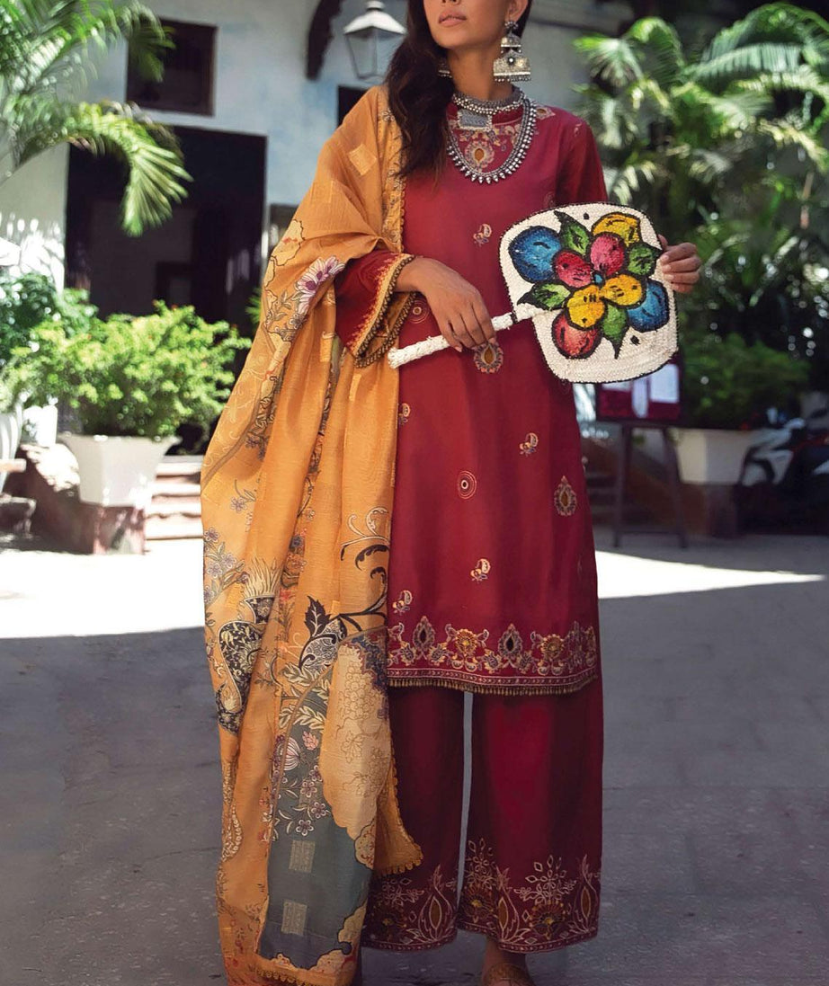 Qalamkar Luxury Lawn`20 QLL#9