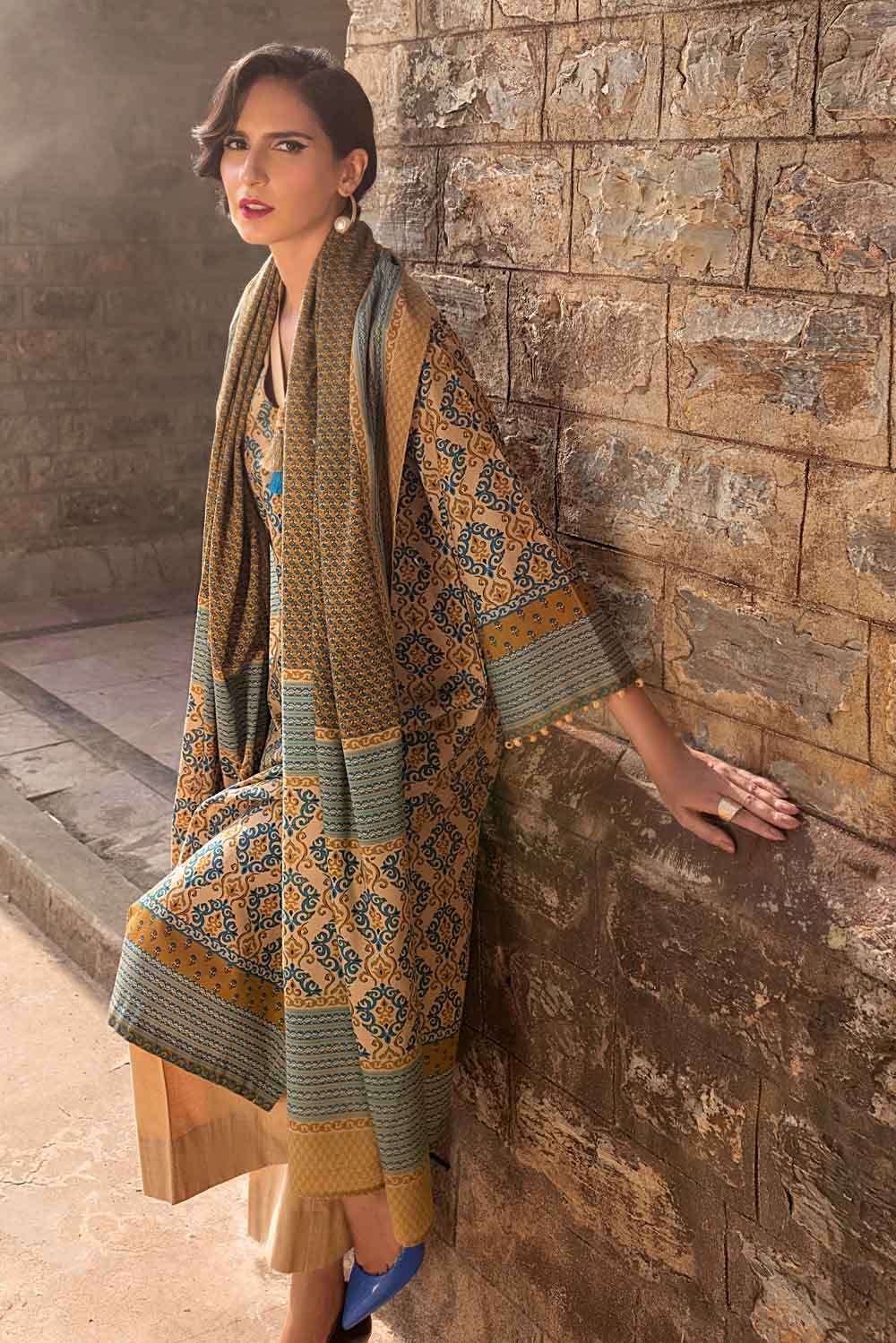 Gul Ahmed Winter Collection`21 CS # 12002 B