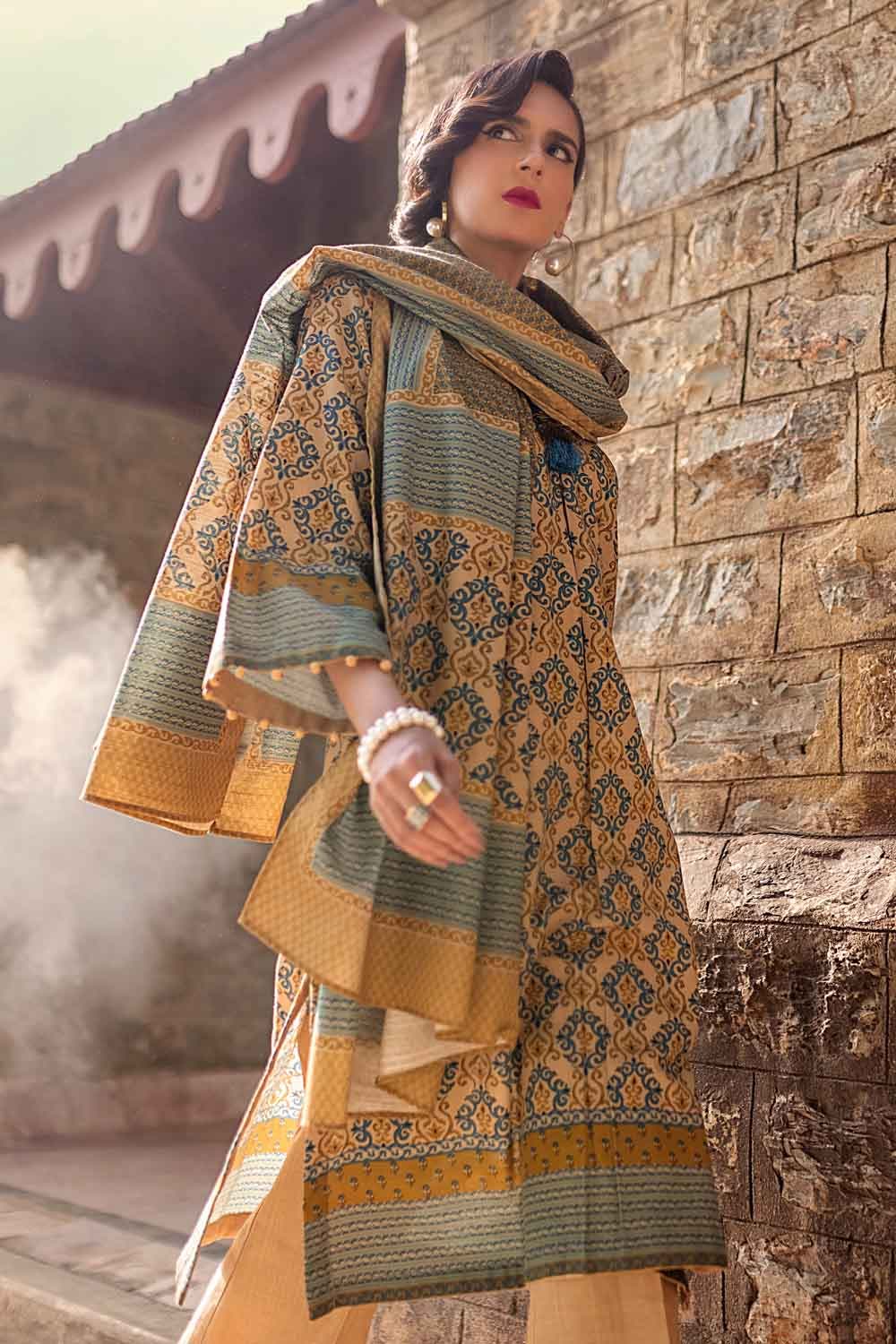 Gul Ahmed Winter Collection`21 CS # 12002 B