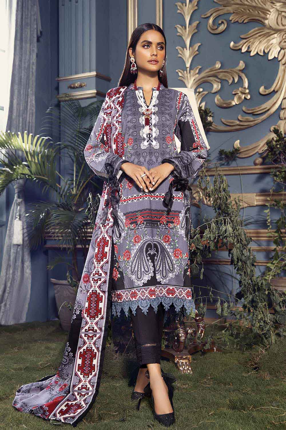 Gul Ahmed Winter Collection`22 AP#12067