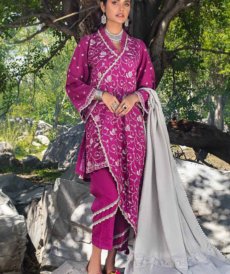 Gul Ahmed Winter Collection`22 AP#12031