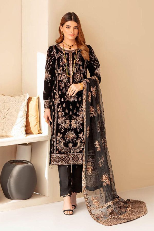Ramsha Velvet Collection`21 V#401 V-4