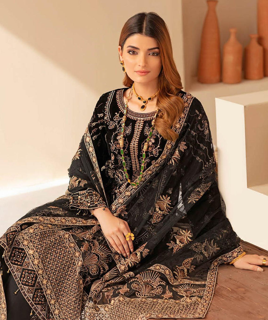 Ramsha Velvet Collection`21 V#401 V-4