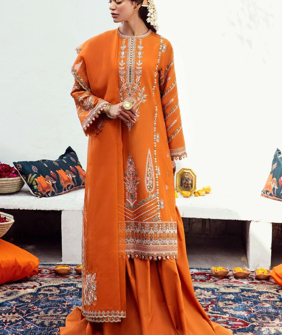 Raqs Ayzel Festive Emb Lawn'23 AZL#01