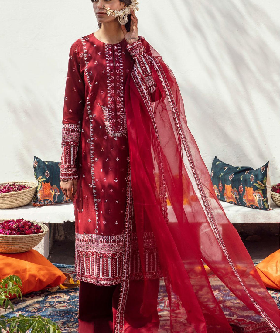 Raqs Ayzel Festive Emb Lawn'23 AZL#02