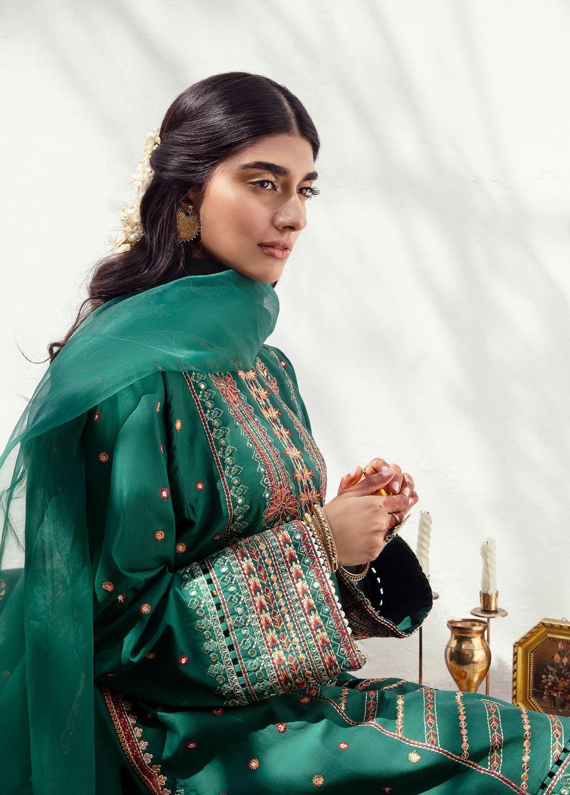 Raqs Ayzel Festive Emb Lawn'23 AZL#03