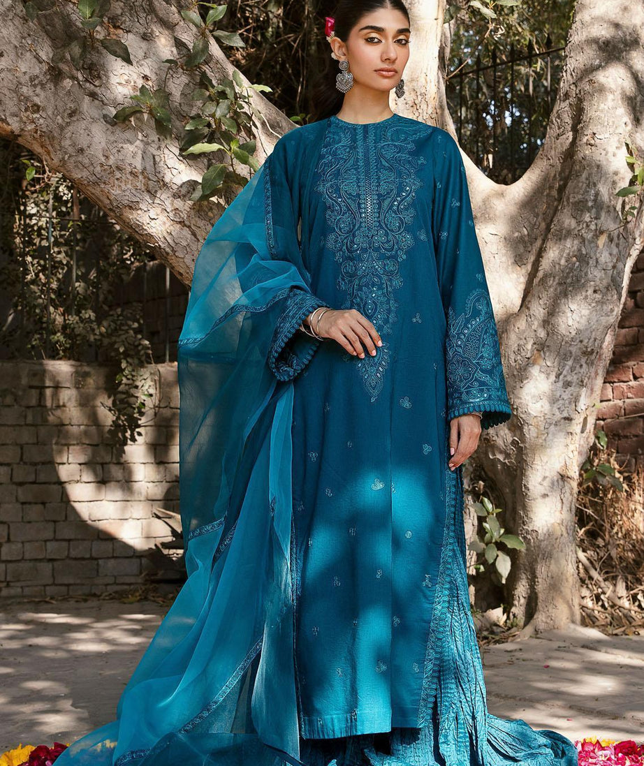 Raqs Ayzel Festive Emb Lawn'23 AZL#07
