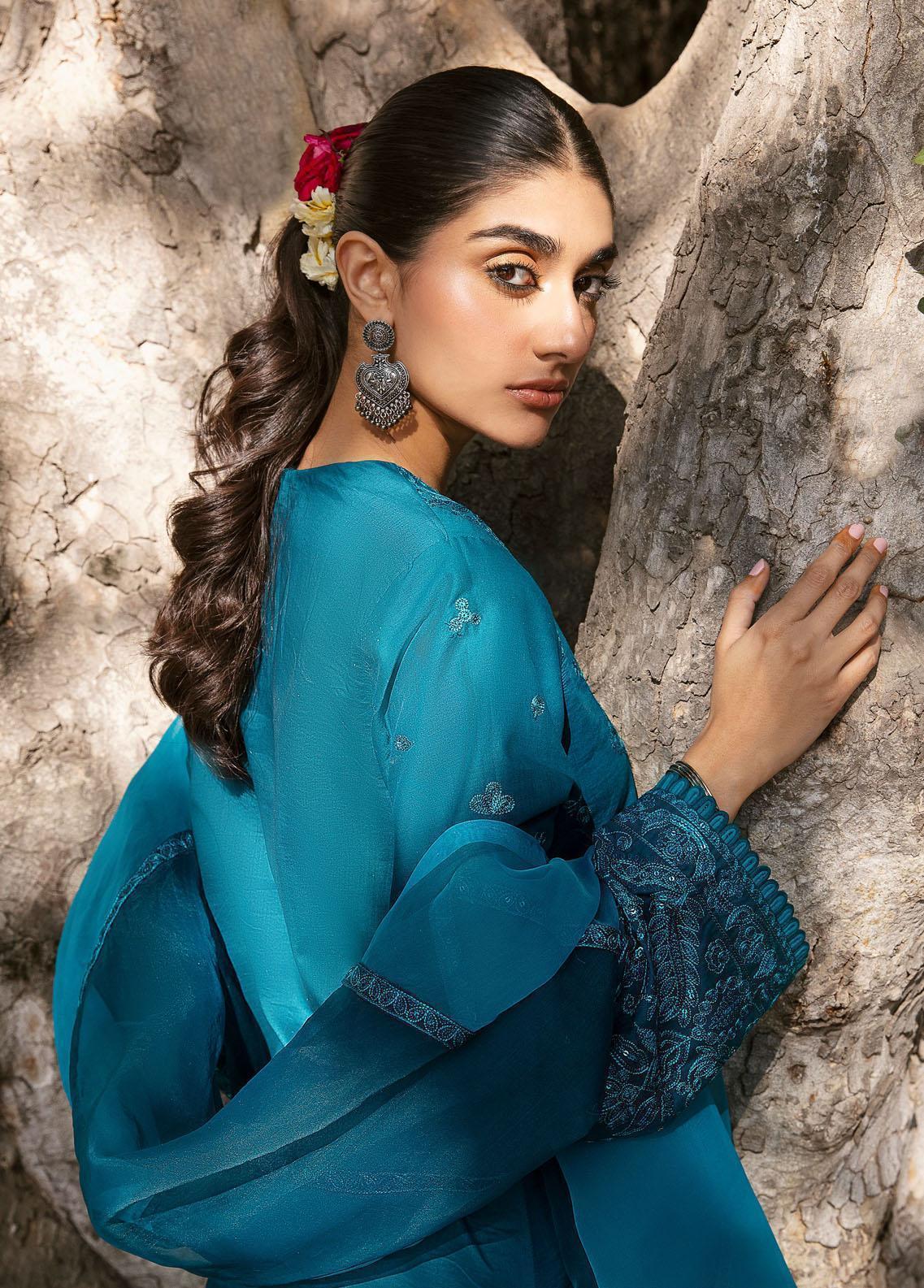 Raqs Ayzel Festive Emb Lawn'23 AZL#07