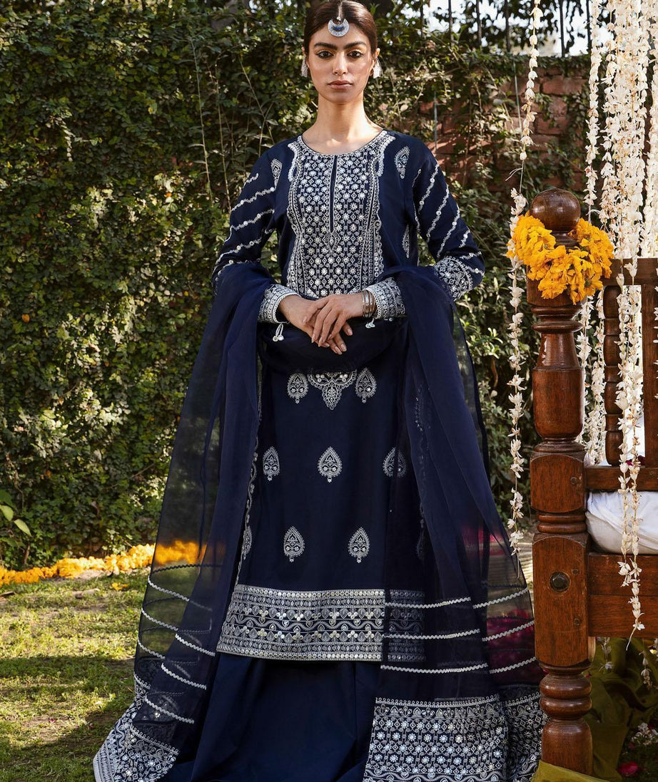 Raqs Ayzel Festive Emb Lawn'23 AZL#09