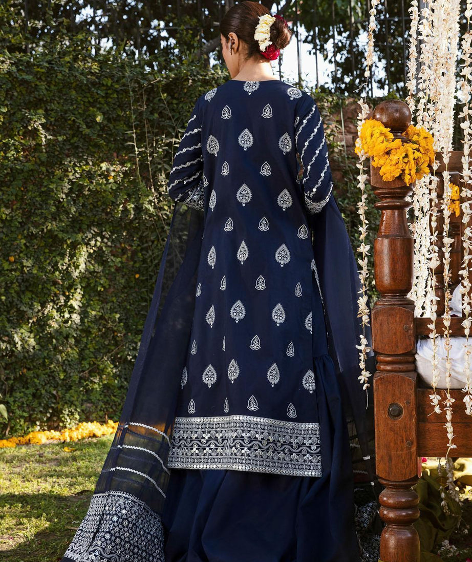 Raqs Ayzel Festive Emb Lawn'23 AZL#09