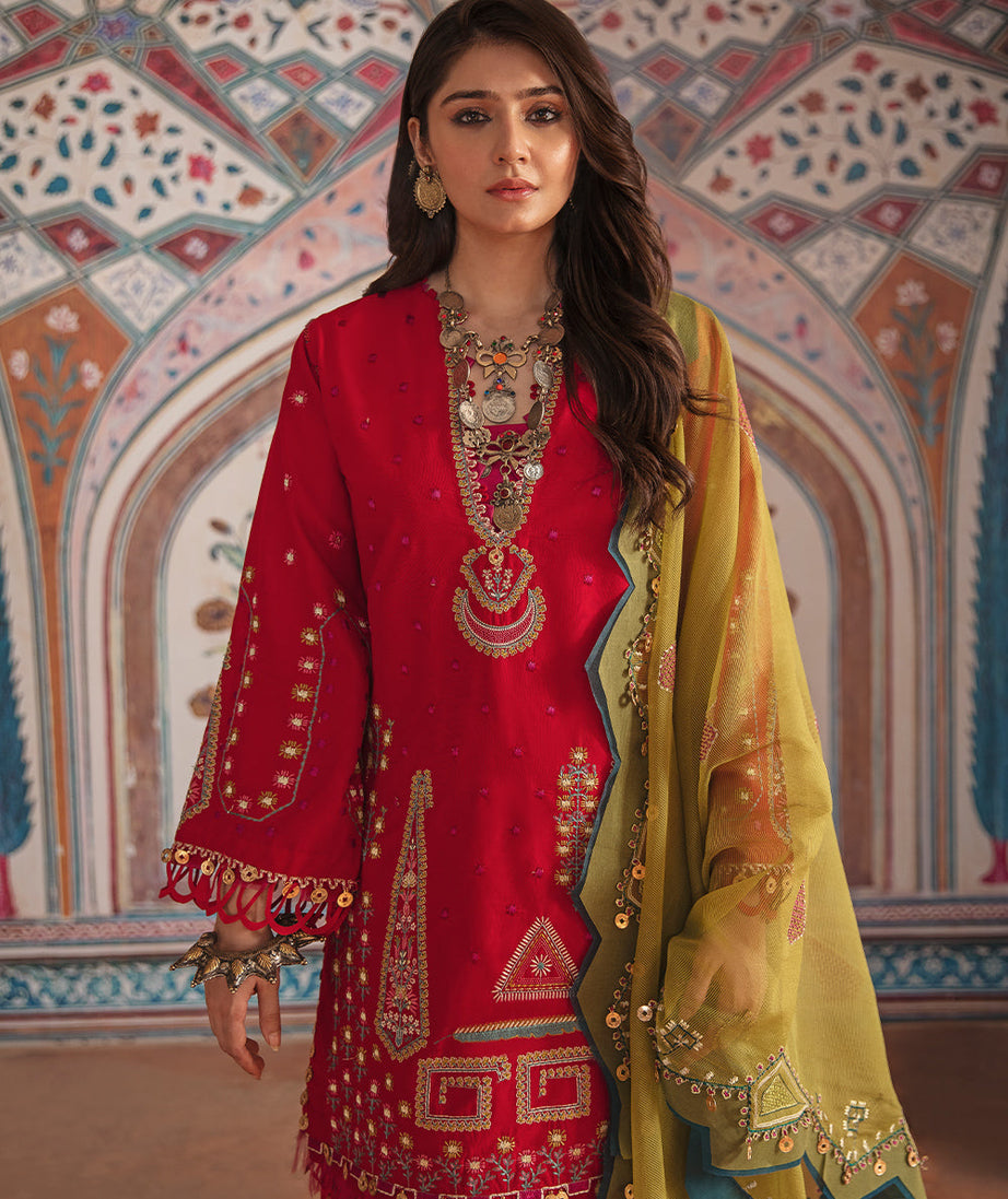 Republic Nighat S/S Lawn`21 D#06