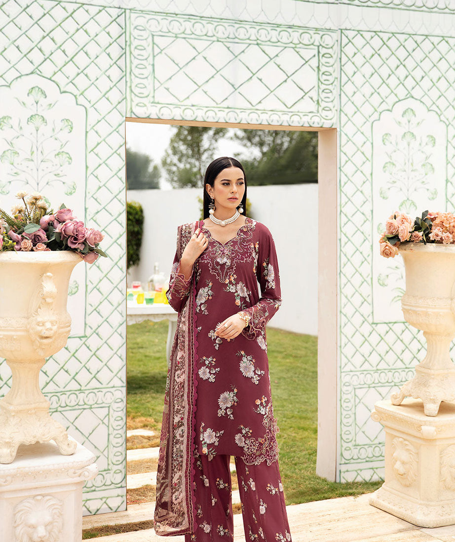Ramsha Rangrez L/Lawn'25 Vol-6 D#603