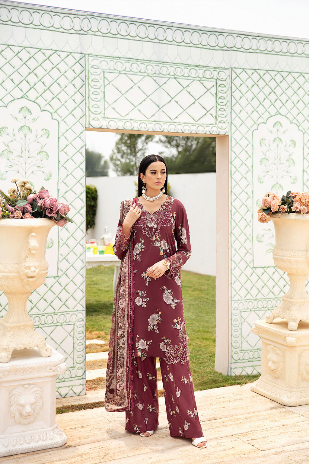 Ramsha Rangrez L/Lawn'25 Vol-6 D#603