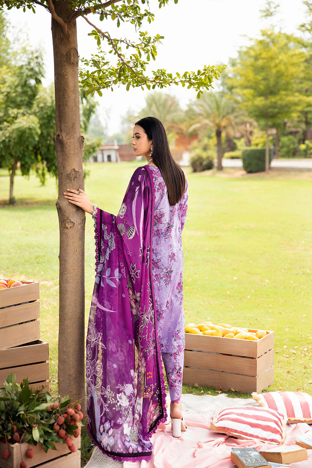 Ramsha Rangrez L/Lawn'25 Vol-6 D#606