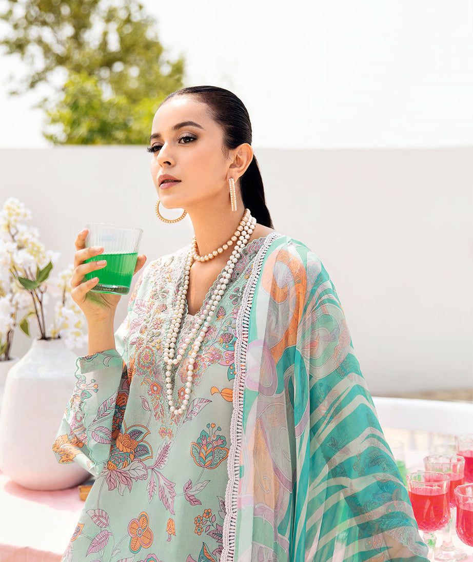 Ramsha Rangrez L/Lawn'25 Vol-6 D#607