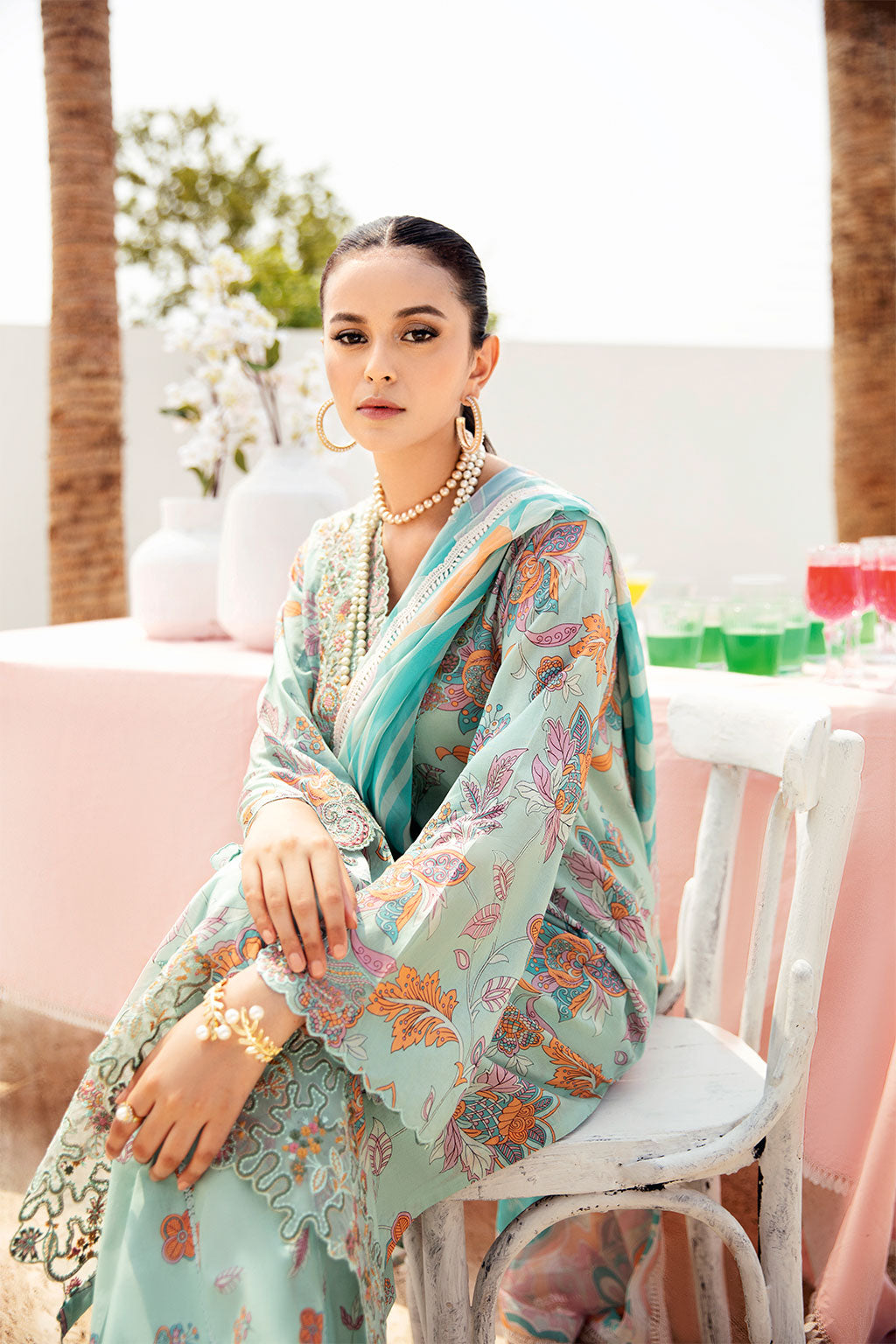 Ramsha Rangrez L/Lawn'25 Vol-6 D#607