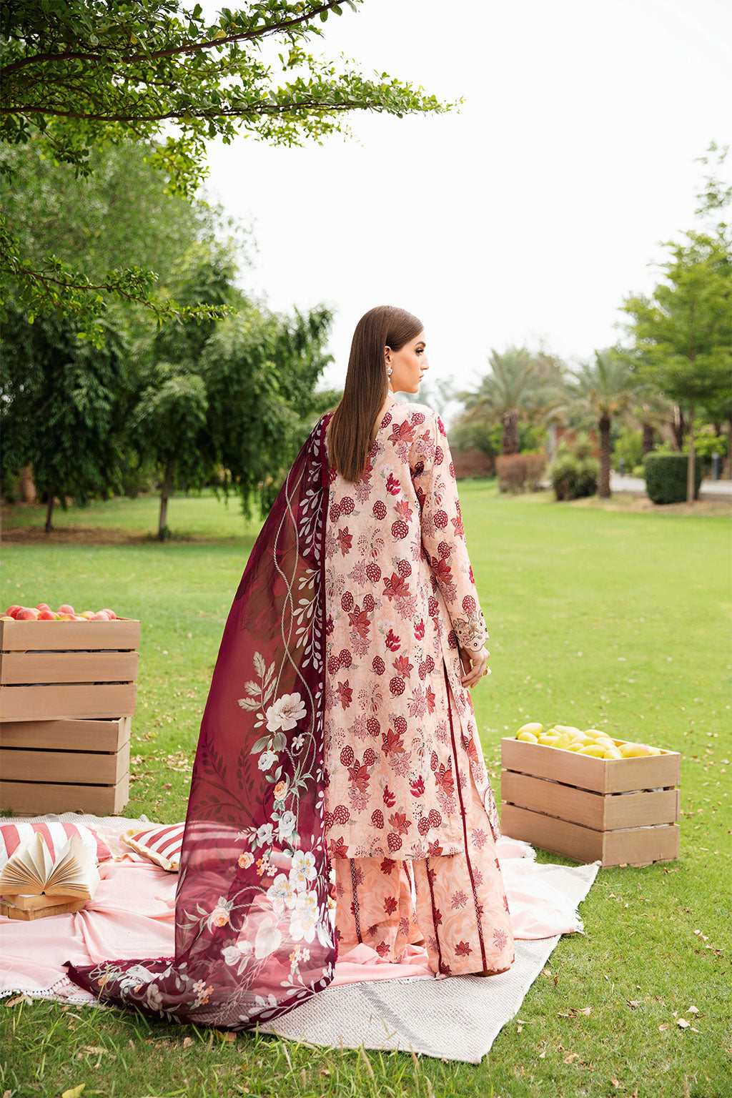 Ramsha Rangrez L/Lawn'25 Vol-6 D#605