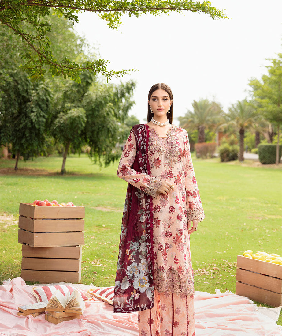 Ramsha Rangrez L/Lawn'25 Vol-6 D#605