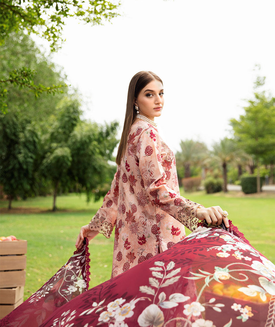 Ramsha Rangrez L/Lawn'25 Vol-6 D#605