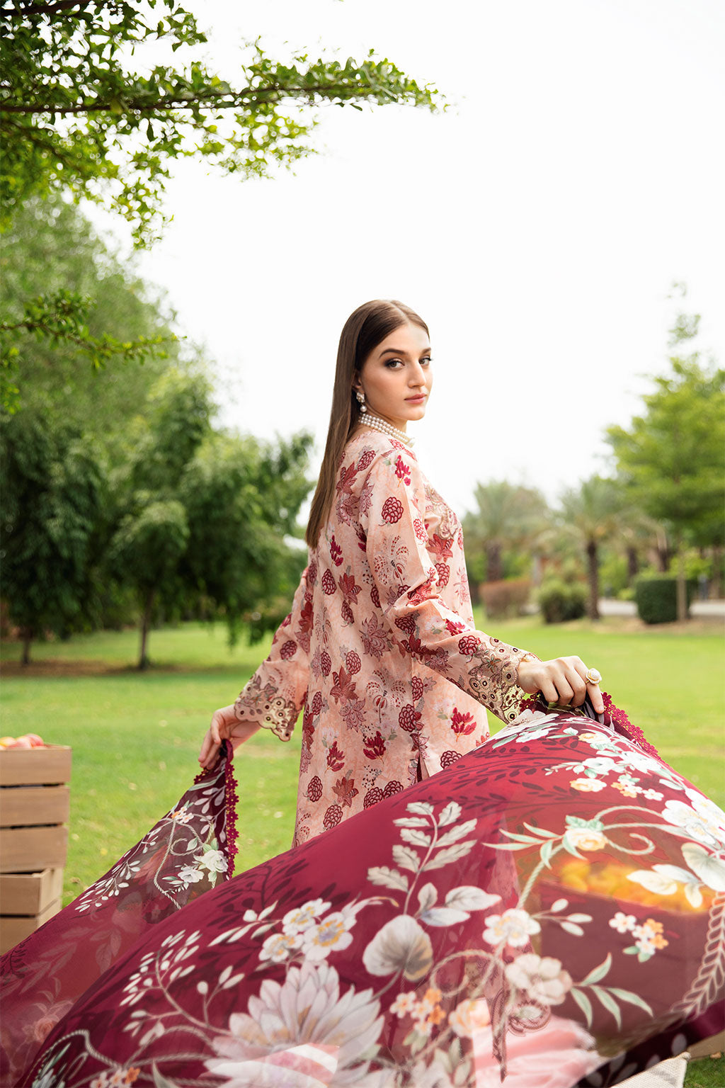 Ramsha Rangrez L/Lawn'25 Vol-6 D#605
